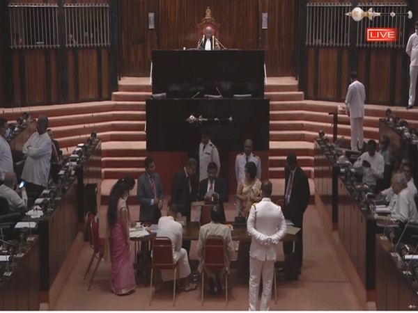 Scenes from Sri Lankan Parliament (Photo Credit: Twitter)