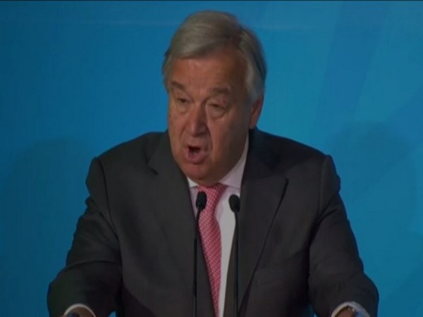 Secretary-General of the United Nations, António Guterres speaking at the United Nations Climate Action Summit in New York on Monday. Photo/ANI