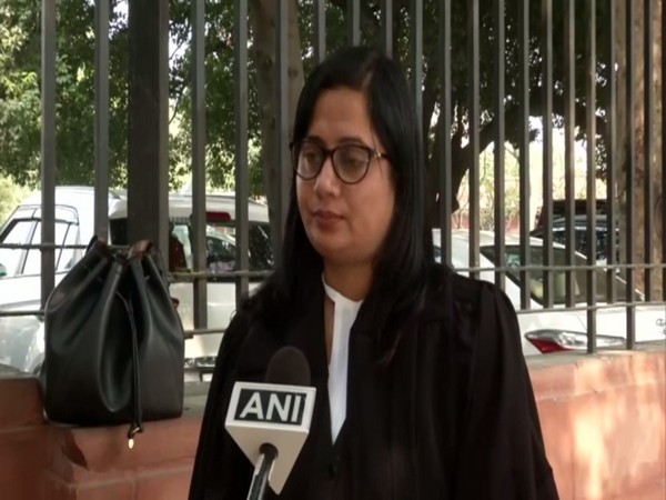 Advocate Seema Kushwaha talking to ANI in New Delhi on Tuesday. Photo/ANI