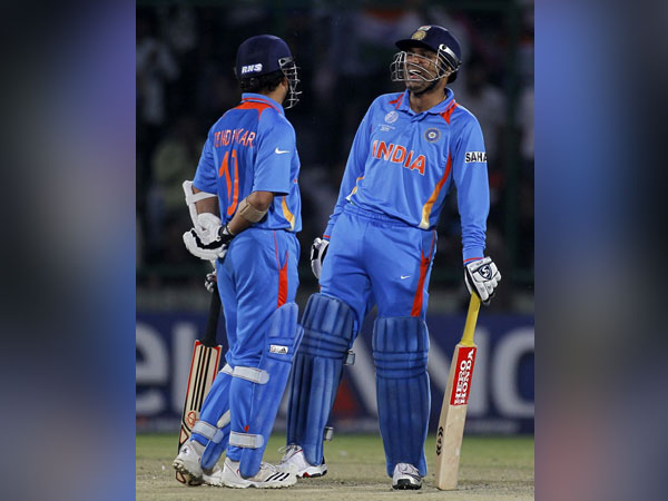 Former India batsmen Sachin Tendulkar and Virender Sehwag