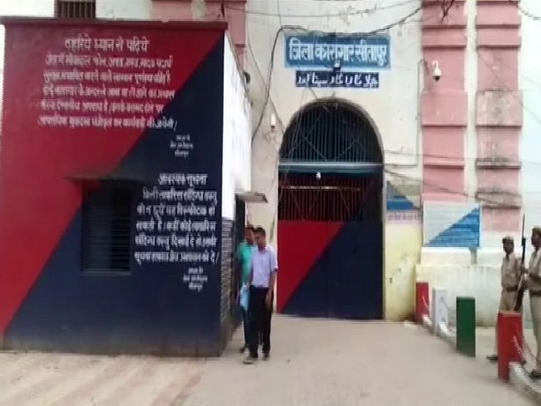 CBI team seen leaving Sitapur jail after interrogating Sengar for the second consecutive day on Sunday. Photo/ANI