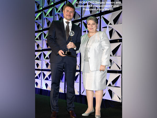 ALROSA CEO Sergey Ivanov receives 2019 Diamonds Do Good Award