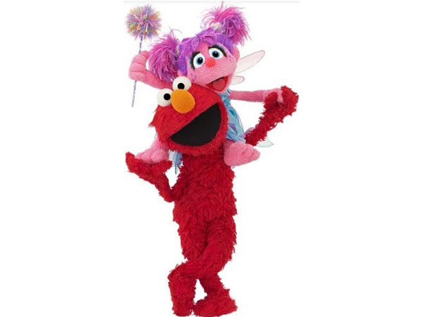 Sesame Street Muppets - Elmo and Abby Cadabby