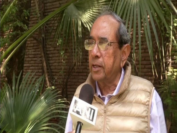 Former Foreign Secretary Shashank speaking to ANI on Tuesday