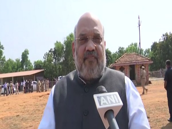 Union Home Minister Amit Shah talking to ANI on Sunday.