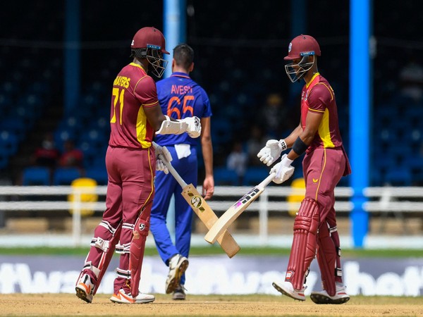 Shai Hope and Kyle Mayers. (Photo- WI Cricket Twitter)