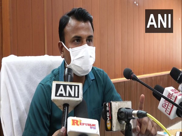 Shailesh Kumar Yadav, DM, West Tripura district. (Photo/ANI)