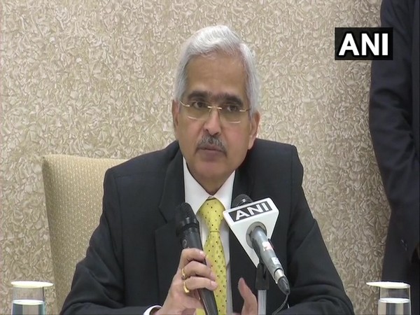 RBI Governor Shaktikanta Das addresses a press conference in New Delhi on Saturday [Photo/ANI]