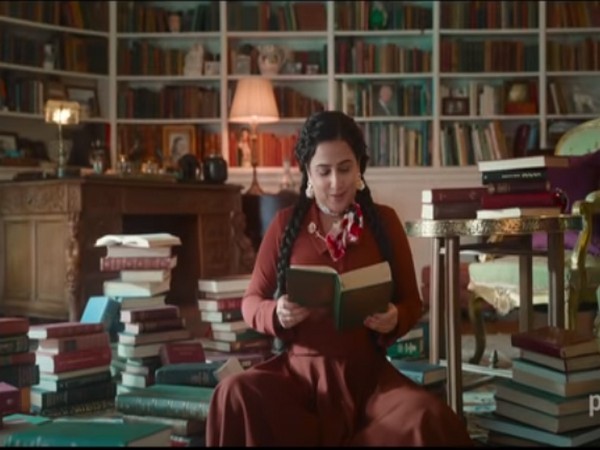 Actor Vidya Balan in a still from the trailer of 'Shakuntala Devi' (Image Source: YouTube)