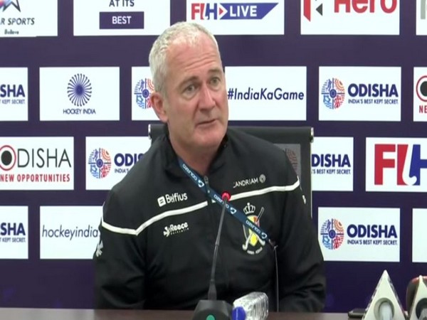 Belgium men's hockey team coach Shane Mcloed