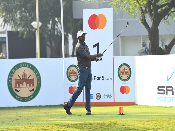 India golfer Shankar Das in action during The DGC Open (Image: PGTI)