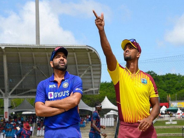 Rohit Sharma and Nicholas Pooran. (Photo- CWI)