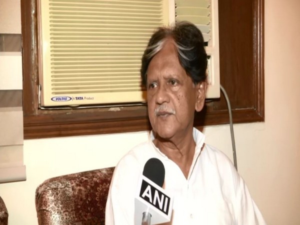 Congress Working Committee member Anil Shastri speaking to ANI in Noida on Tuesday. Photo/ANI