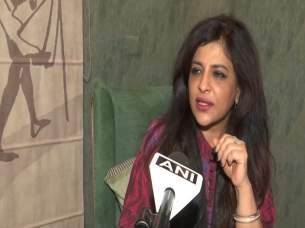 Visual of BJP Spokesperson Shazia Ilmi (Photo/ANI)