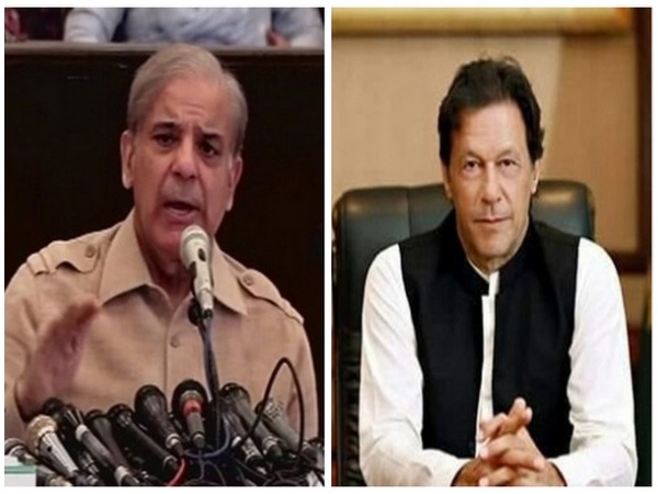 PML-N chief Shehbaz Sharif (L) and Pakistan PM Imran Khan. (File photo)