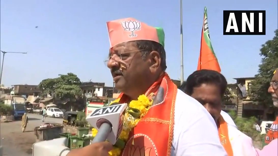 BJP MP  Gopal Shetty speaking to ANI in Mumbai on Thursday.