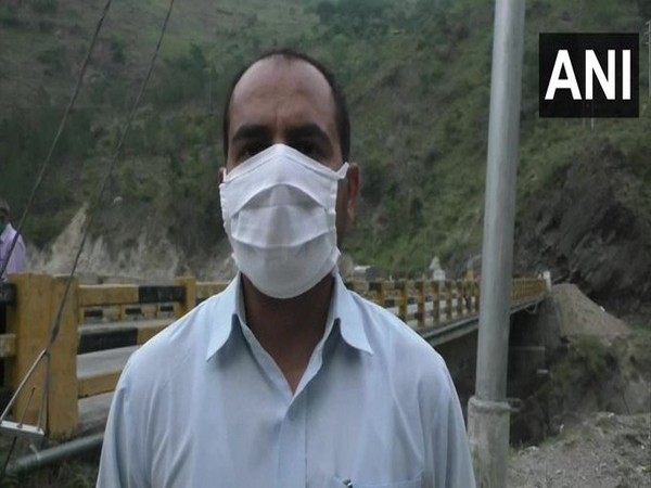 Narendra Chouhan, Sub Divisional Magistrate Rampur, Shimla on Thursday. (Photo/ANI)