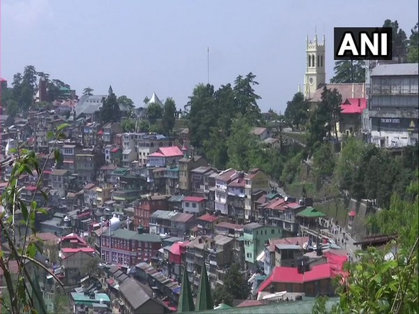 Visual from Shimla, Himachal Pradesh.