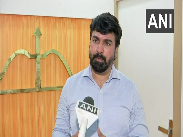 Shiv Sena MP Rahul Shewale. (Photo/ANI)