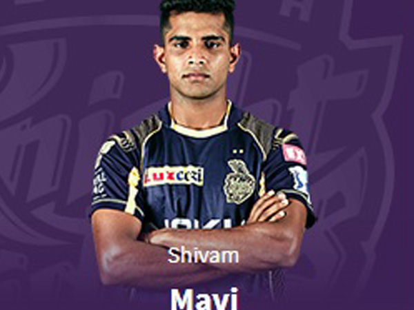 KKR bowler Shivam Mavi