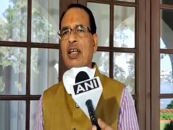 Madhya Pradesh Chief Minister Shivraj Singh Chouhan speaking to ANI on Saturday. Photo/ANI