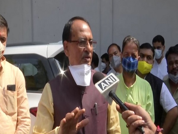 Madhya Pradesh Chief Minister Shivraj Singh Chauhan speaking to ANI in Bhopal on Friday. Photo/ANI