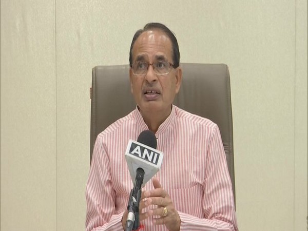 MP Chief Minister Shivraj Singh Chouhan speaking to ANI on Thursday. PhotoANI
