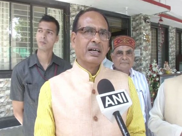 Former Madhya Pradesh Chief Minister Shivraj Singh Chouhan speaking to ANI in Bhopal on Thursday. Photo/ANI