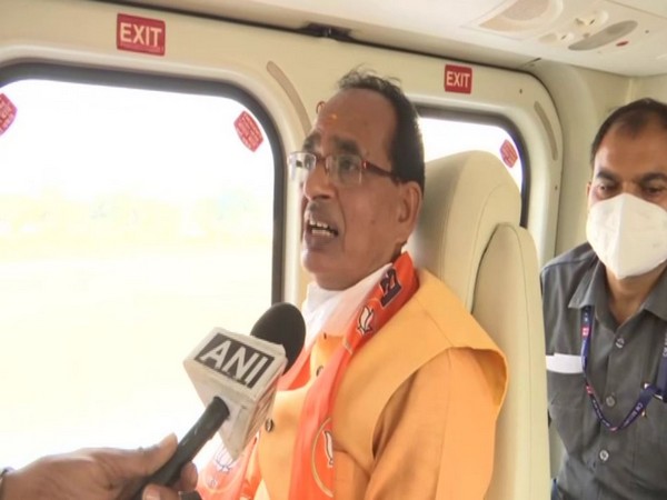 Madhya Pradesh Chief Minister Shivraj Singh Chouhan speaking to ANI in Sagar on Saturday. [Photo/ANI]
