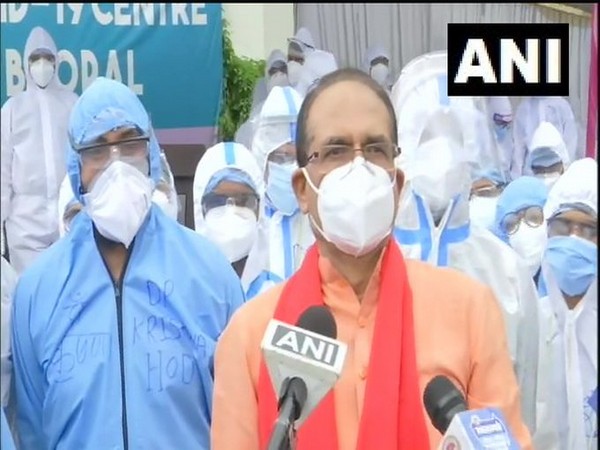 Madhya Pradesh Chief Minister Shivraj Singh Chouhan in Bhopal on Wednesday. [Photo/ANI]