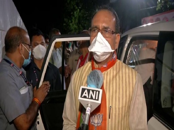 Madhya Pradesh CM Shivraj Singh Chouhan speaking to ANI in Gwalior on Sunday. [Photo/ANI]