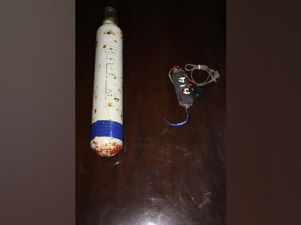 IED seized during operation by Jammu and Kashmir Police in Shopian on Wednesday.