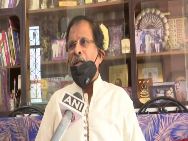 Union Minister of State for AYUSH, Shripad Naik speaking to ANI on Wednesday. Photo/ANI