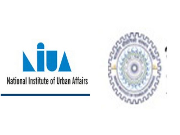 National Institute of Urban Affairs logo (L) IIT Roorkee (R) logos [Photo/ANI]