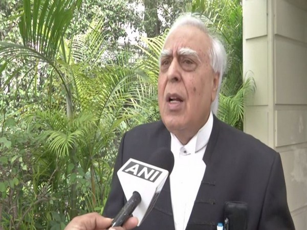 Congress leader Kapil Sibal speaking to ANI on Tuesday in New Delhi.