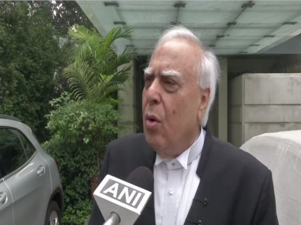 Senior Congress leader Kapil Sibal speaking to ANI in New Delhi on Thursday, (Photo/ANI)
