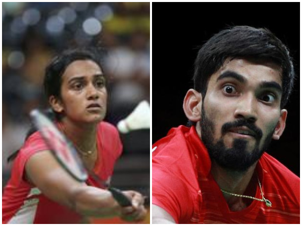 Pv Sindhu and Kidambi Srikanth