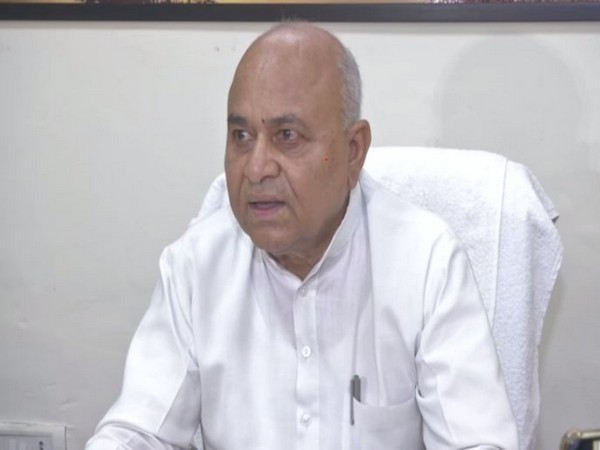 General Administration Department Minister Govind Singh during a press conference on Monday. Photo/ANI