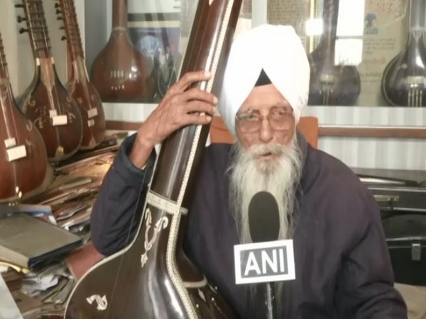 Gurbani singer, Kartar Singh (Photo/ANI)