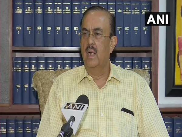 Vikas Singh, lawyer of Sushant Singh Rajput's father speaking to ANI on Monday. Photo/ANI