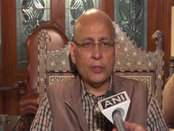 Congress leader Abhishek Manu Singhvi speaking to ANI on Tuesday in New Delhi . Photo/ANI
