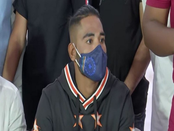 Pacer Mohammed Siraj 