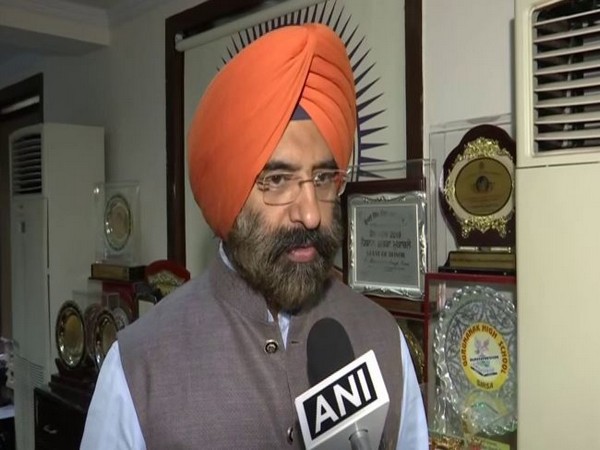 DSGMC President Manjinder Singh Sirsa on Tuesday in New Delhi. Photo/ANI