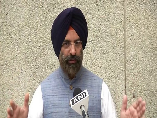 Delhi Gurdwara Sikh Management Committee president Manjinder Singh Sirsa speaking to ANI in New Delhi on Friday. Photo/ANI