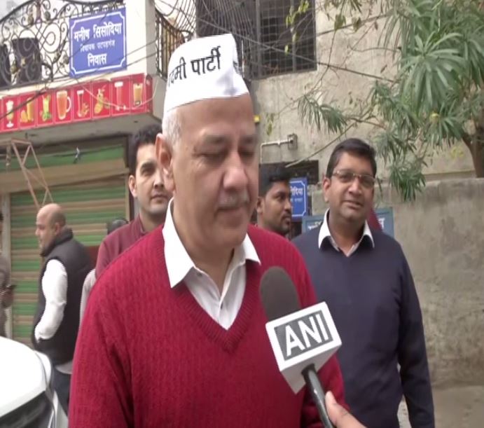 Deputy Chief Minister and education minister of Delhi Manish Sisodia Photo/ANI