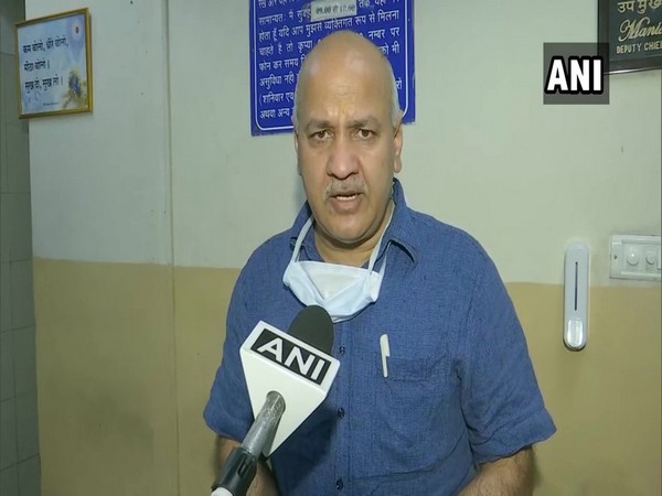 Delhi Deputy Chief Minister Manish Sisodia speaking to ANI on Wednesday. Photo/ANI