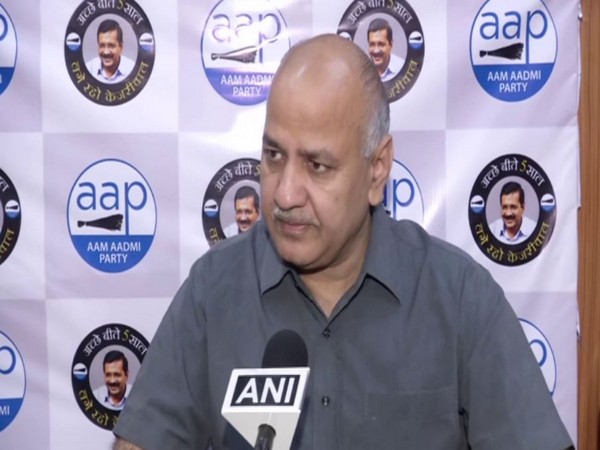 Delhi Deputy Chief Minister Manish Sisodia speaking to ANI on Wednesday. Photo/ANI