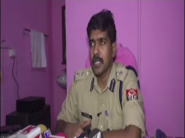 Superintendent of Police LR Kumar talking to reporters on Thursday. Photo/ANI