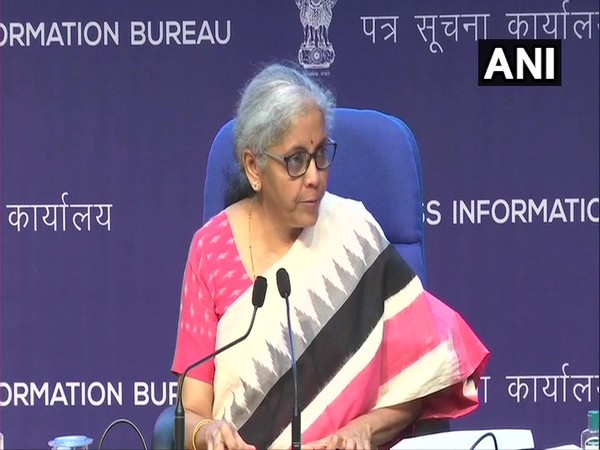 Finance Minister Nirmala Sitharaman. (Photo/ ANI)