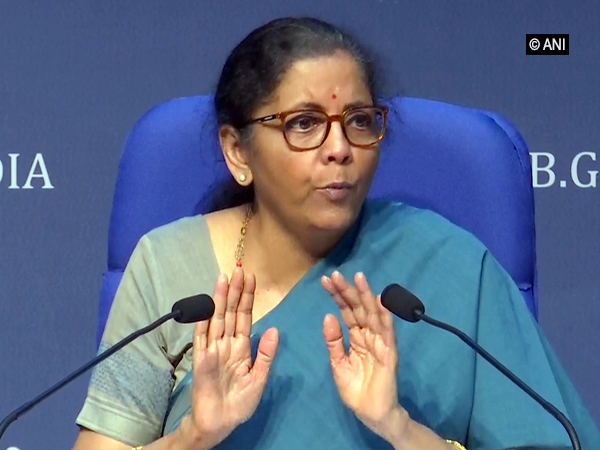 Finance Minister Nirmala Sitharaman in New Delhi on Sunday.